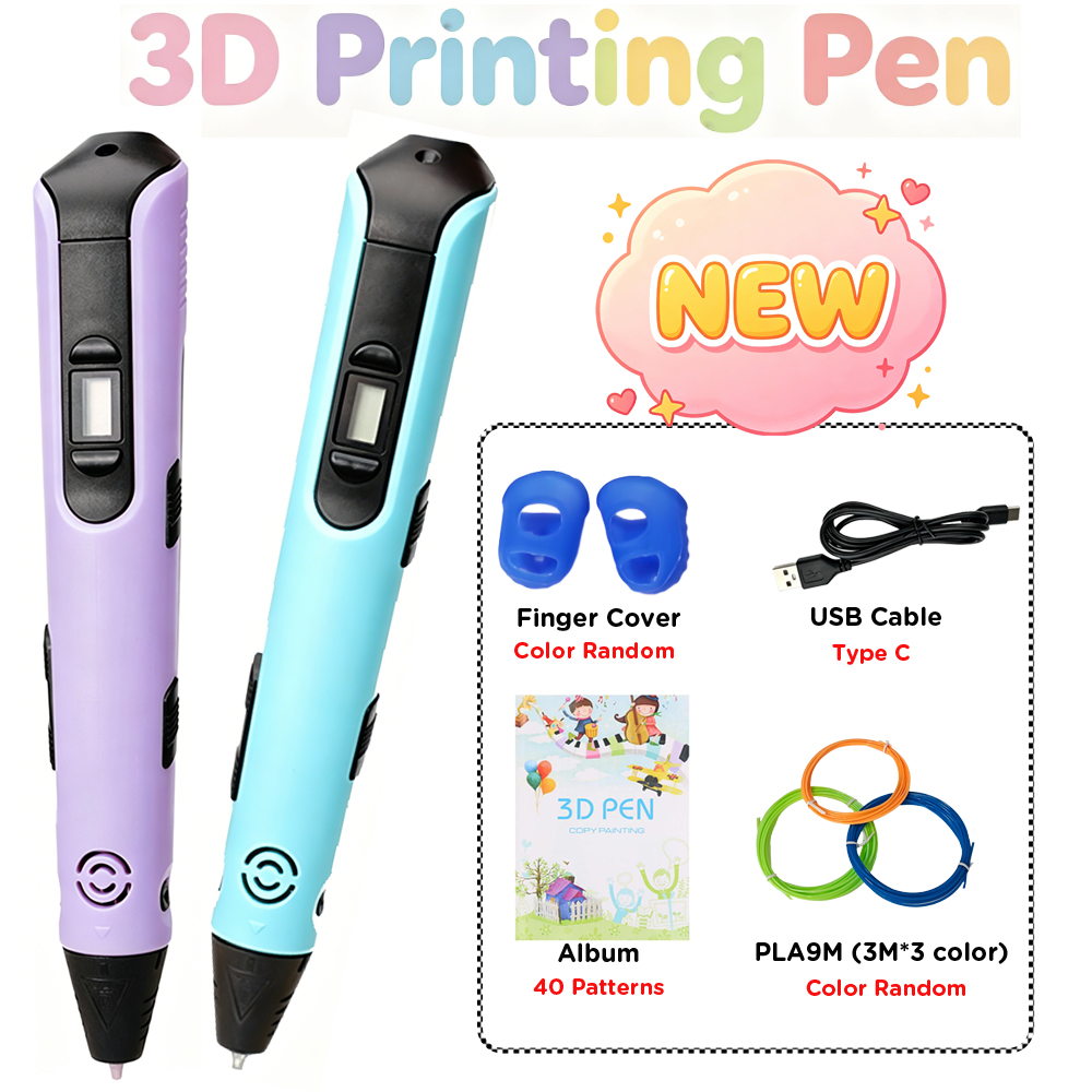 3D Printing Pen For Kids - Новая 3D-ручка для детей, 1.75 мм