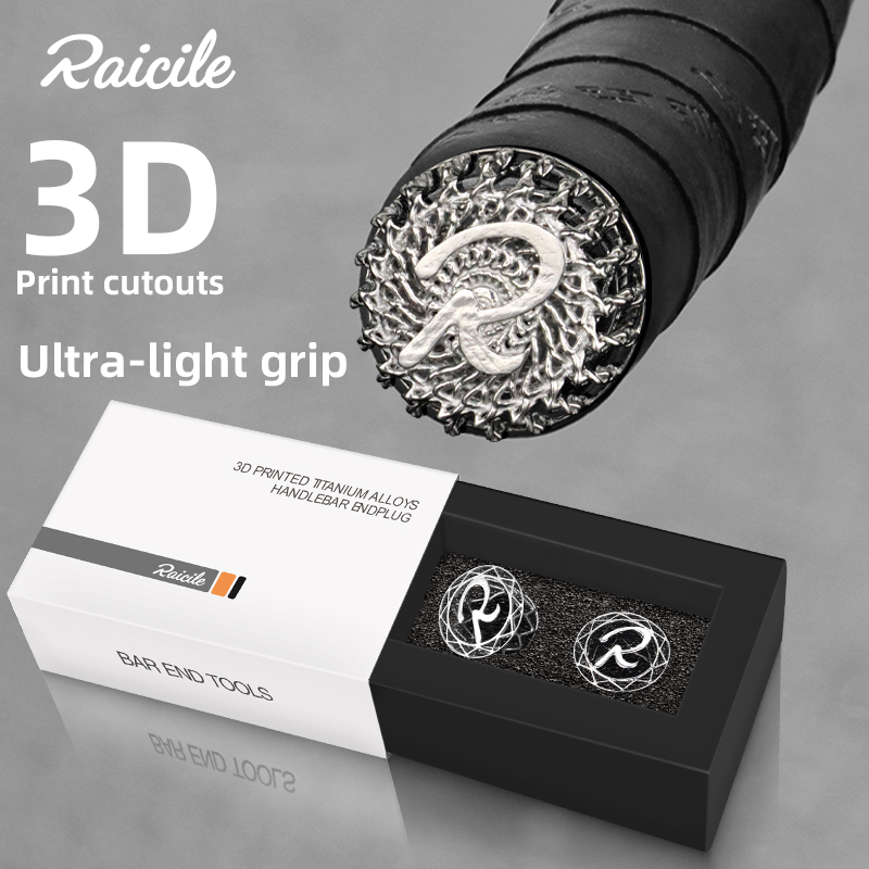 3D Printing Grip - Титановый 3D-печатный заглушка для руля велосипеда
