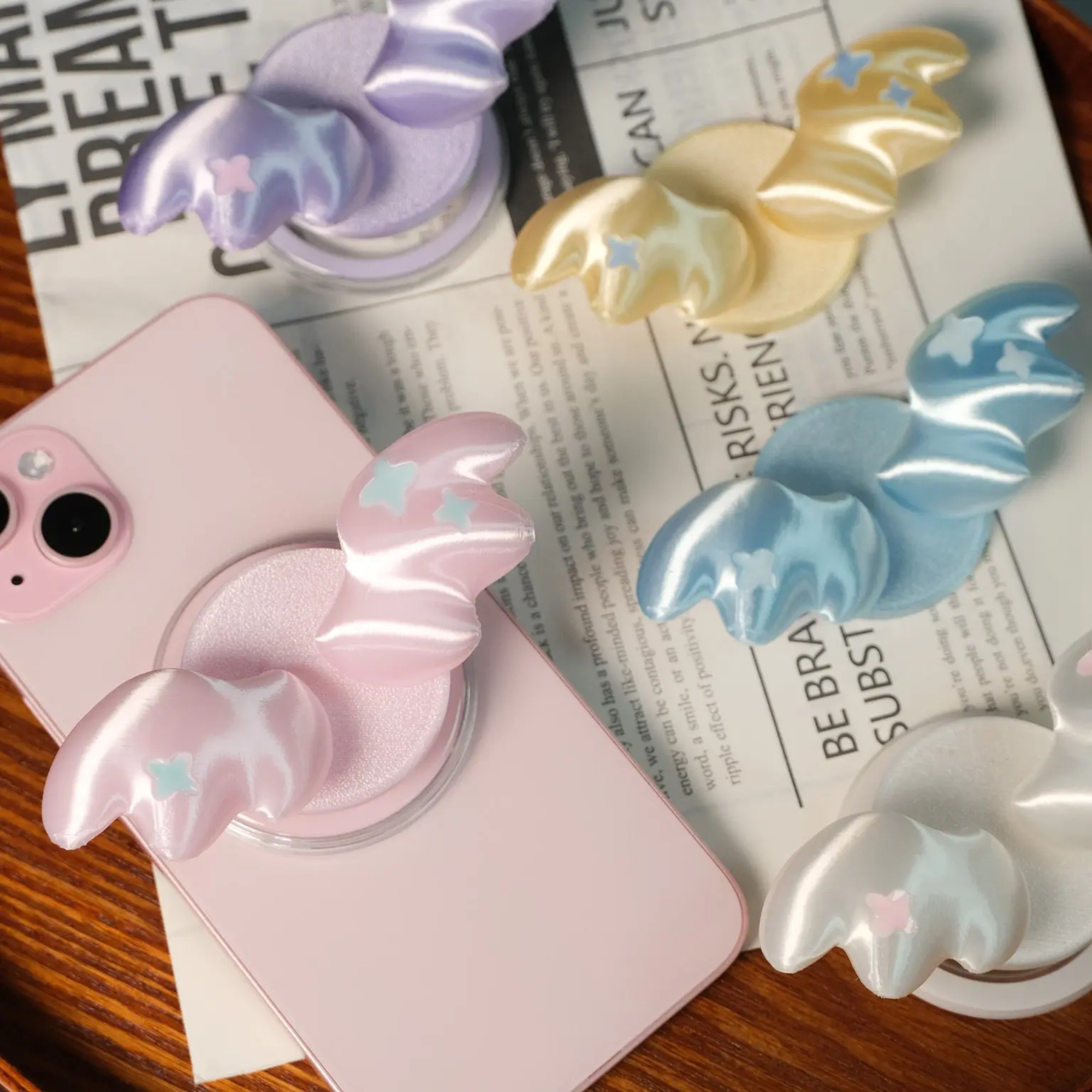 3D Printing Iphone - Универсальная подставка для телефона Custom Wing: