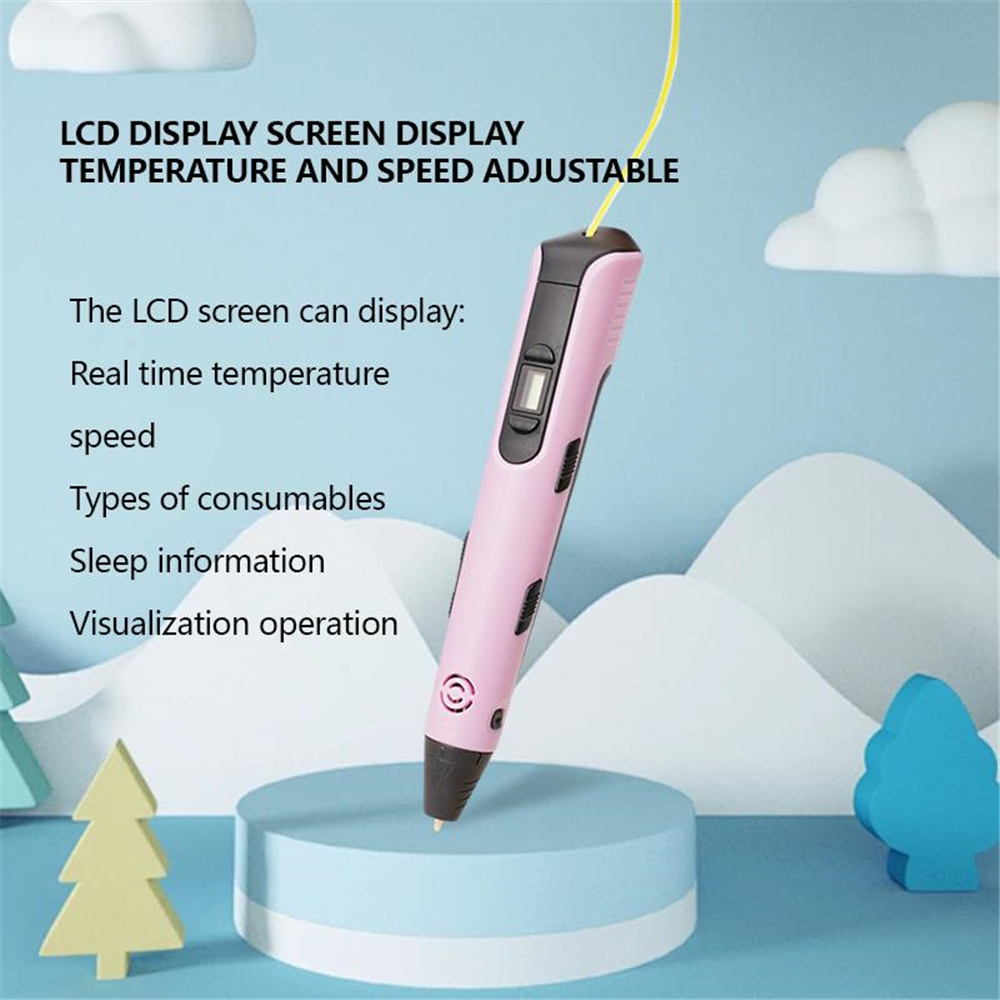 Новая 3D-ручка для детей, 1.75 – обзор и цена 3D Printing Pen For Kids