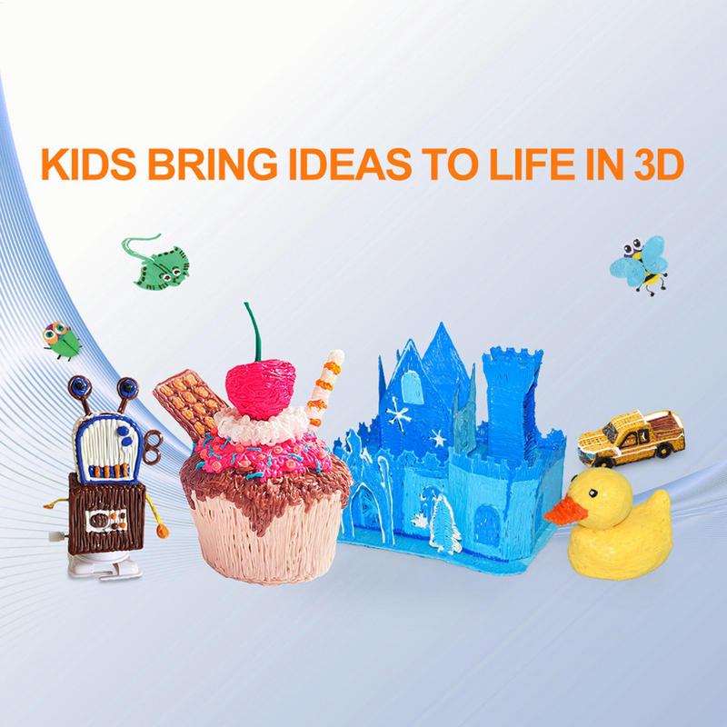 Филамент PCL для 3D-ручек, 22  – обзор и цена 3D Printing Pen For Kids