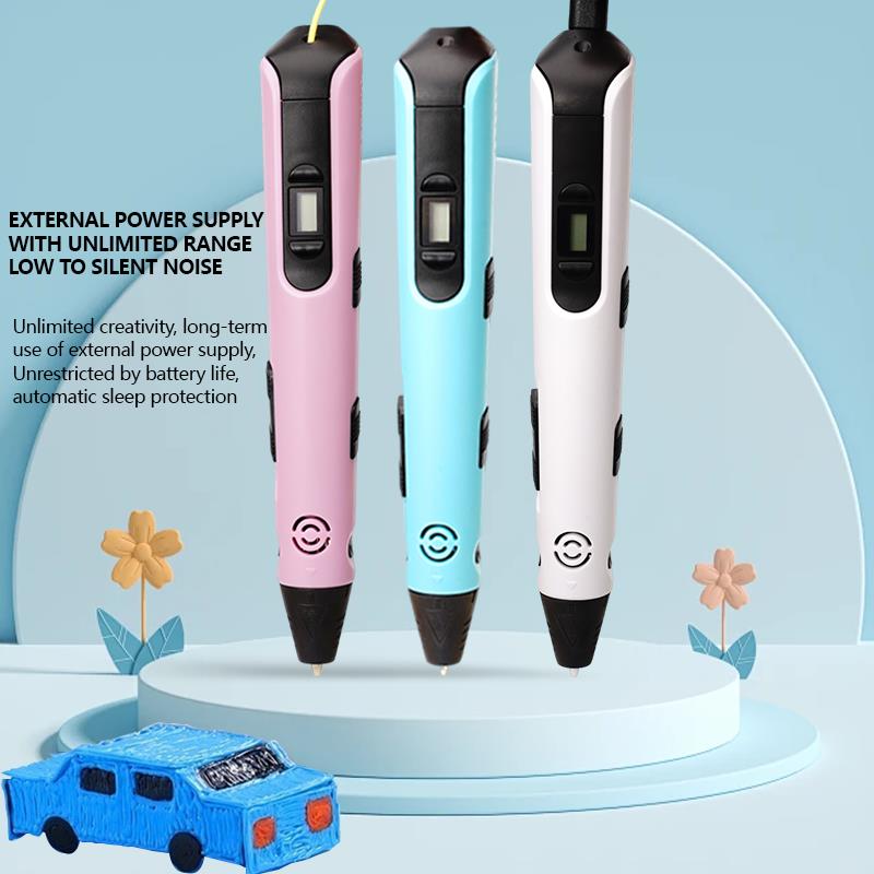3D-ручка для детей с ЖК-экрано – обзор и цена 3D Printing Pen For Kids