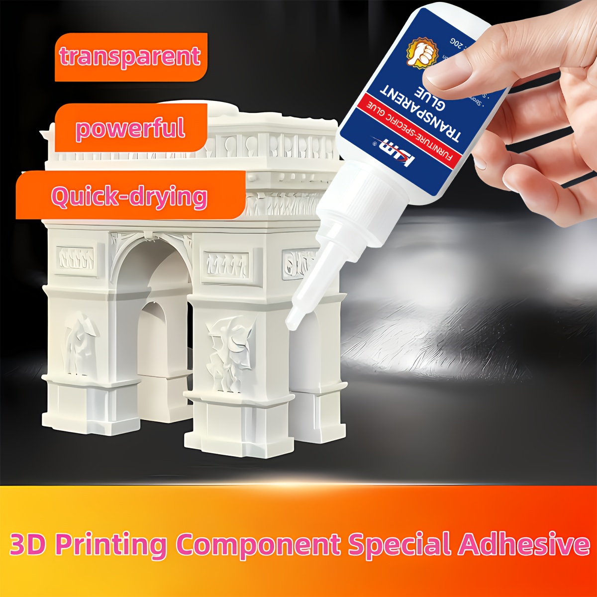Быстросохнущий прозрачный клей – обзор и цена 3D Printing X Axis