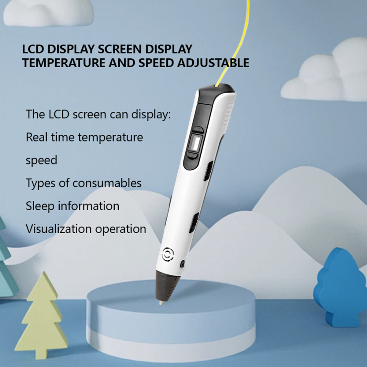 Модернизированная ручка для 3D – обзор и цена 3D Printing Pen For Kids
