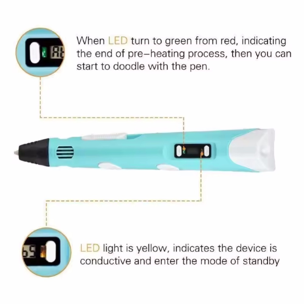 3D ручка для детей, ручка для  – обзор и цена 3D Printing Pen For Kids