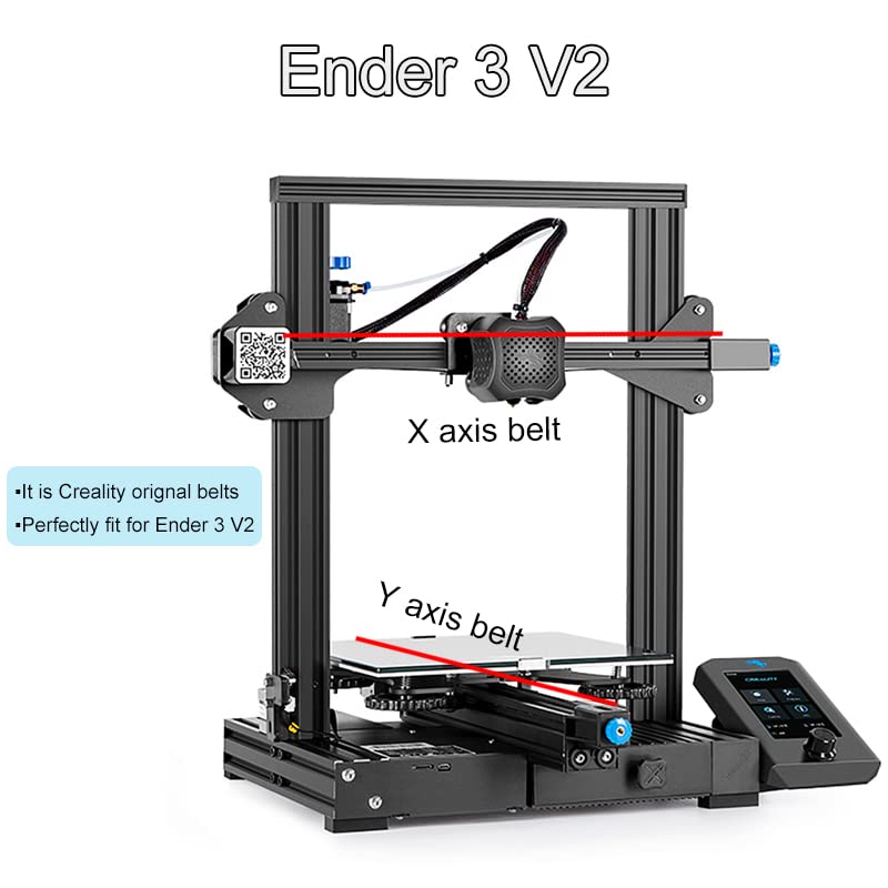 Ремни Creality Ender 3 V2 Комп – обзор и цена 3D Printing X Axis