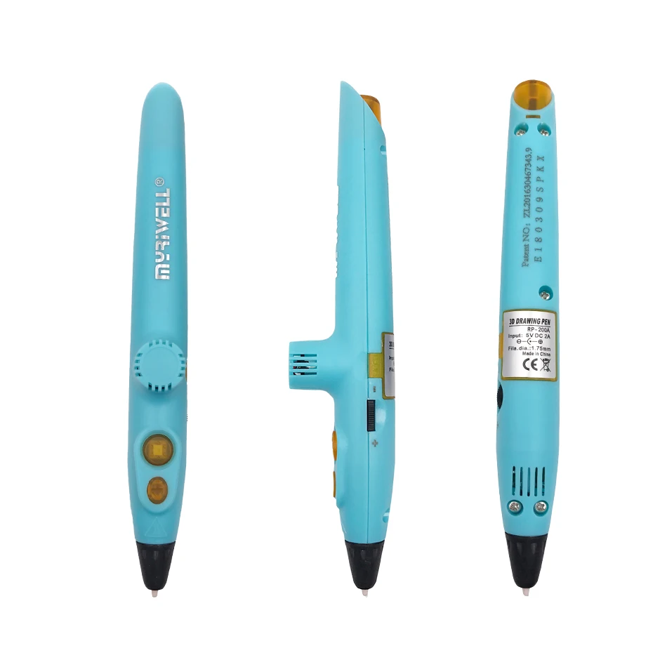 Myriwell новейшая RP-200A ручк – обзор и цена 3D Printing Pen For Kids