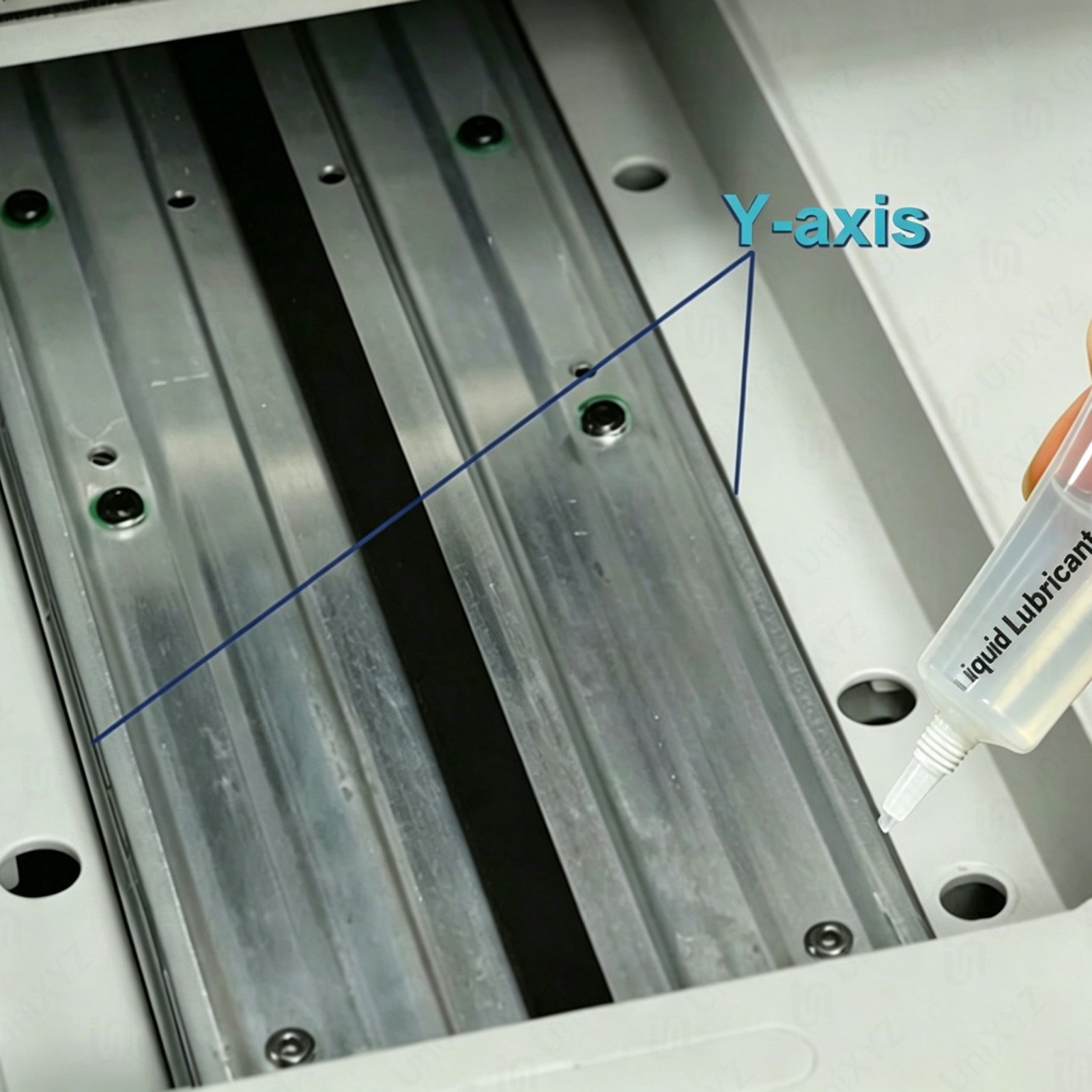 Жидкая смазка и консистентная  – обзор и цена 3D Printing X Axis